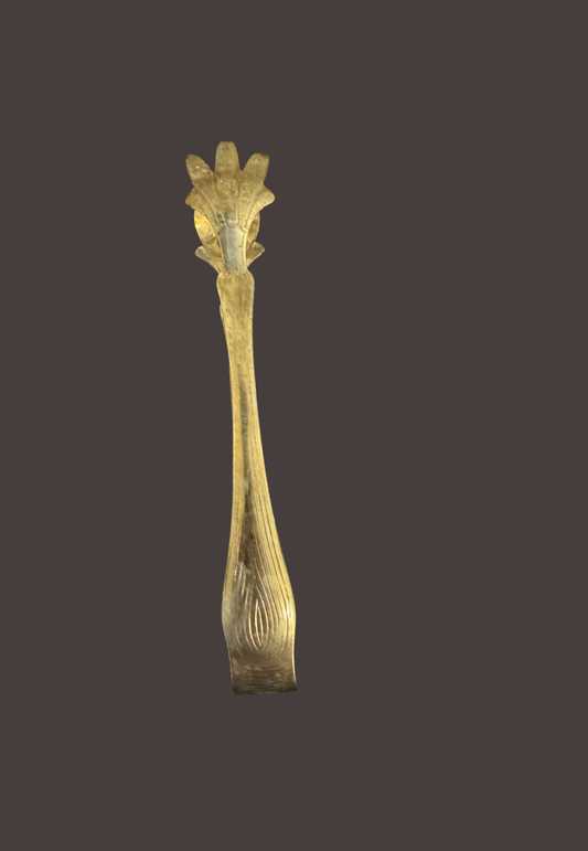 Vintage Brass Bar Tongs