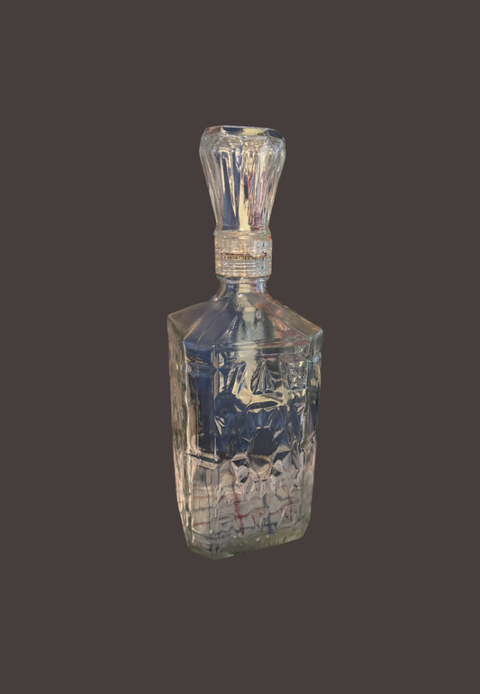Vintage Monarch Wine Co. Glass Decanter