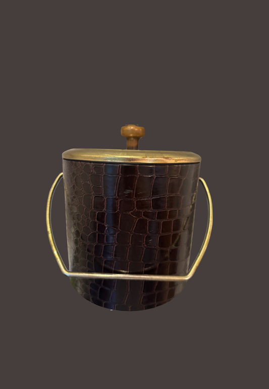 Vintage Mid-Century Croc Ice Bucket
