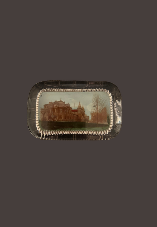 Rare Antique Napkinweight of The Museum of Natural History