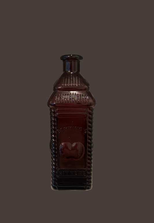 Antique Berring's Apple Bitters Decanter