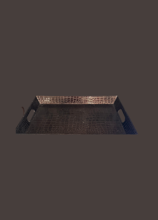 Modern Croc Bar Tray